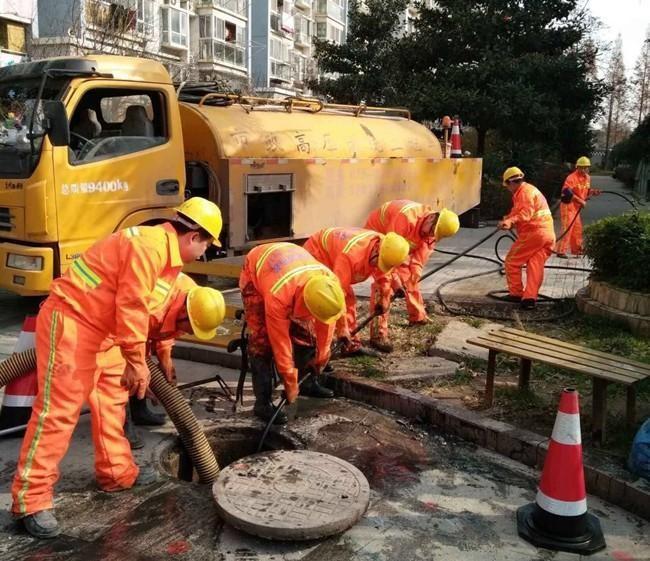 阜南市政管道清淤